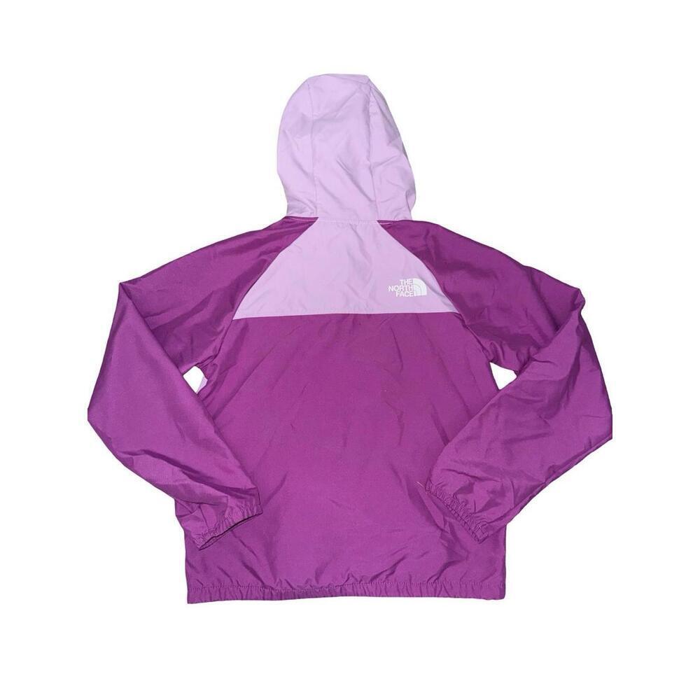 The North Face Youth Packable Wind Jacket in Pop Purple Size Medium (10) - Picture 4 of 4